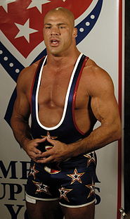 Kurt Angle, ganador entre 2001 y 2003.