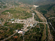 Vista aérea de Algar de Palancia.