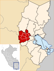 Situación de Provincia de Lampa