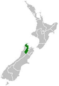 Ubicación de Región de Tasman
