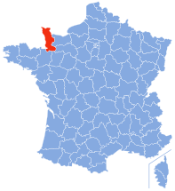Ubicación de Mancha (Francia)