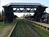 Estación de trenes de Alejandro Korn.