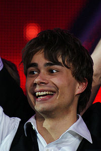 Alexander Rybak tras ganas el Festival de Eurovisión en 2009