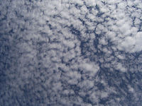 Nubes altocumulus