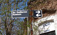 Existen diversas calles que reciben el nombre de Rawson, como ocurre en las localidades de La Lucila y Rawson, ambas en la provincia de Buenos Aires.