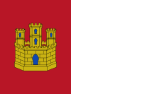 Bandera de Castilla-La Mancha(modelo real en uso)