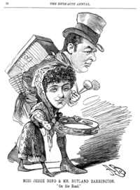 Jessie Bond y Barrington en 1891