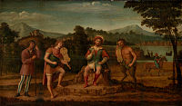 Cima da Conegliano, The Judgement of Midas. The Musical Contest between Apollo and Marsyas, Statens Museum for Kunst.jpg