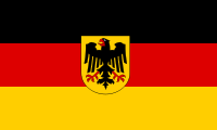 Bandera gubernamental Bundesdienstflagge