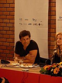 Georges Corraface durante el Thessaloniki International Film Festival en 2007, del cual fue el Presidente.