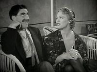 Groucho Marx-Eve Arden in At the Circus trailer.jpg