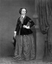 Harriet Hosmer (1830-1908), foto di Matthew Brady, 1857.gif