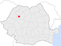 Localización de Huedin