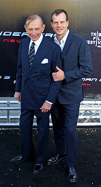 Bill Paxton (derecha) y su padre John Paxton