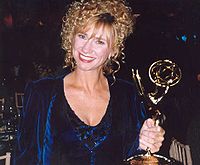 Baker en la 45a. entrega de Premios Emmy, septiembre de 1993