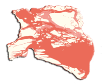 Mapa de la Laguna Colorada