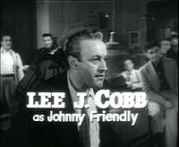 Lee J. Cobb en La ley del silencio (1954)