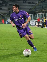 Manuel Pasqual en el Fiorentina- Elfsborg (08-11-2007)
