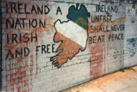Pintada nacionalista en Derry