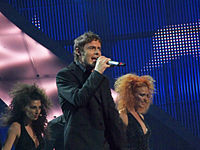 Paolo Meneguzzi, Switzerland, Eurovision 2008, 2nd semifinal.jpg
