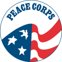 El sello del Cuerpo de Paz.