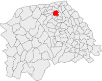 Localización de Rădăuţi