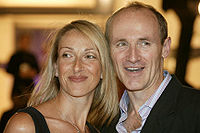 Colm junto a su esposa Donna durante el Festival Internacional de Cine de Toronto en el 2007.