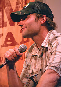 Scott en el Festival de Cine de Austin para la promoción de Role Models en el 2008.