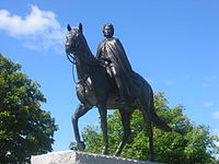 Estatua de Isabel en Ottawa.