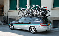Tour de Romandie 2011 - Prologue - équipe Leopard.jpg