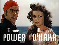 Tyrone Power Maureen O'Hara Black Swan 8.jpg