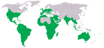 Distribución global de Tyto alba