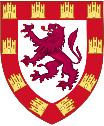 Arms of Alfonso of Molina (son of Alfonso IX of León).svg
