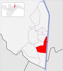 La Rosaleda locator map.svg