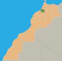 Situación de Rabat-Salé-Zemmour-Zaër