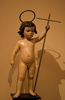 San Juan Bautista niño Pedro de Mena
