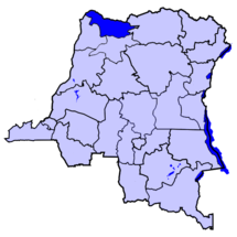 Ubicación de Ubangi del Norte
