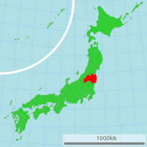Ubicación de Fukushima