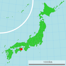 Ubicación de Tokushima