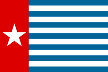Bandera de Papúa Occidental