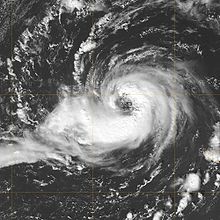Hurricane Vince eye 2005.jpg