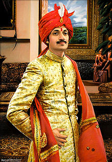 Painting of Manvendra Singh Gohil.JPG