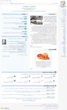 Persian Wikipedia's Main Page screenshotV2.png