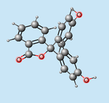 Fenolftaleína chemical structure