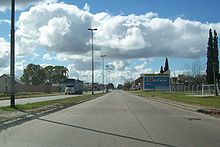 Provincial Route 215 in Lisandro Olmos, Buenos Aires, Argentina.jpg