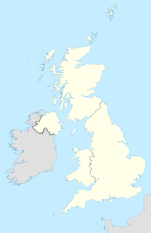 Localización de Lichfield en Reino Unido