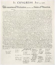 Declaración de Independencia