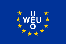 Bandera de la Unión Europea Occidental