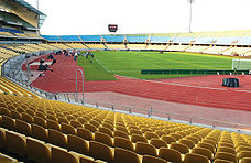 Estadio Royal Bafokeng donde se disputó el partido frente a Uruguay.
