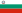 Bandera de la República Popular Búlgara